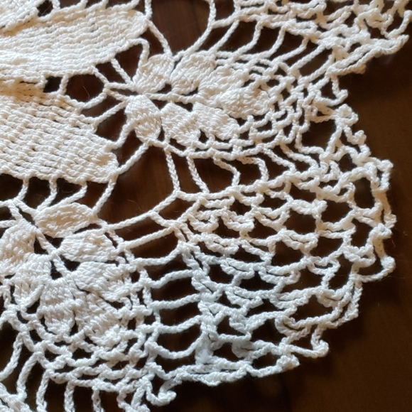 Handcrafted Crocheted Doily - Picture 3 of 4